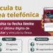 Amplían plazo para registrar líneas telefónicas