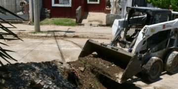 Limpian daños de tormenta en la Alianza
