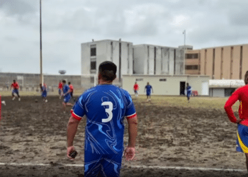 Realizan torneo de futbol en CERESO