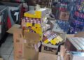 Embargan más de 232 mil cigarros ilegales