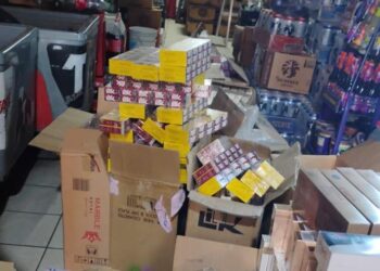Embargan más de 232 mil cigarros ilegales