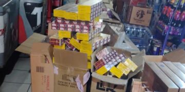 Embargan más de 232 mil cigarros ilegales