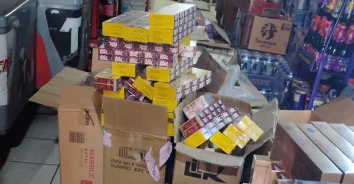 Embargan más de 232 mil cigarros ilegales
