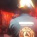 Evacuan a tres personas por incendio en domicilio