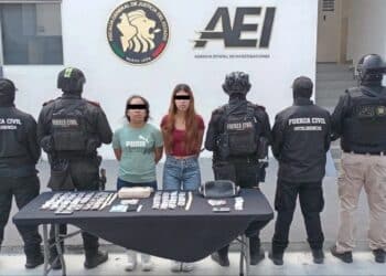 Detienen a dos mujeres y dos adolescentes con droga