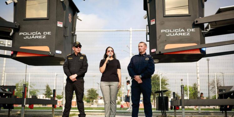 Fortalecen vigilancia con torres móviles en Juárez