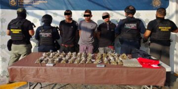 Detienen a siete presuntos narcodistribuidores