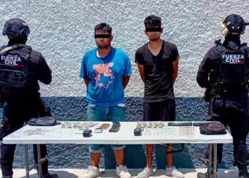 Caen dos con drogas en Zuazua