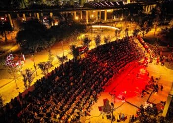Llenan de música y danza el Nuevo Parque del Agua