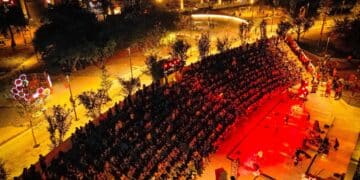 Llenan de música y danza el Nuevo Parque del Agua