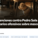 Arman petición contra Pedro Sola