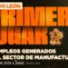 NL primer lugar en generación de empleos manufactureros