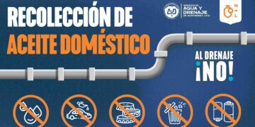 Agua y Drenaje recolectará aceite doméstico