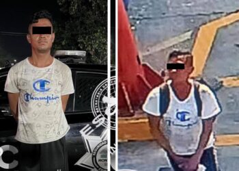 Detienen a hombre por empujar a adulto mayor