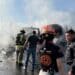 Muere mujer tras aparatoso choque e incendio