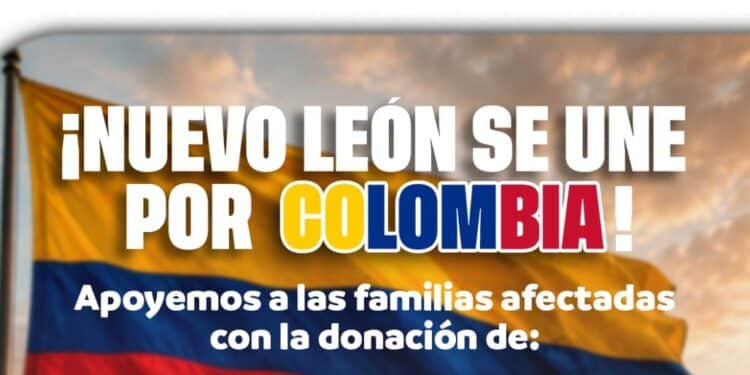 Abren centro de acopio para damnificados de Colombia