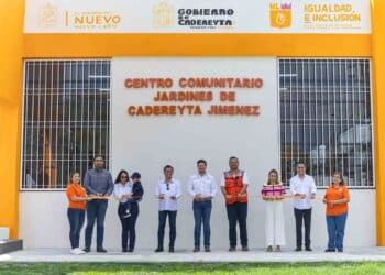 Inaugura Samuel Centro Comunitario Jardines de Cadereyta