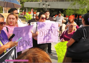 Protestan en Monterrey por caso Dafne