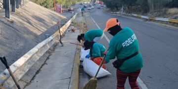 Retira 22 toneladas de residuos durante labores de limpieza urbana