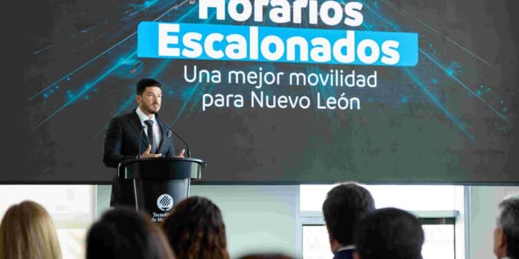 Presenta Gobernador estrategia de horarios escalonados