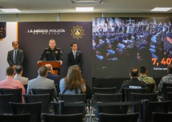 Fuerza Civil supera meta sexenal con más de 7 mil policías operativos