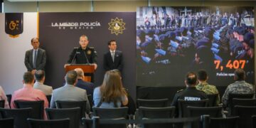Fuerza Civil supera meta sexenal con más de 7 mil policías operativos