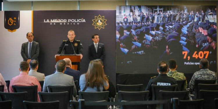 Fuerza Civil supera meta sexenal con más de 7 mil policías operativos