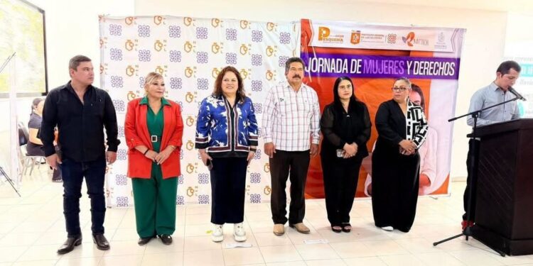 Realizan Jornada de derechos y mujeres en Pesquería