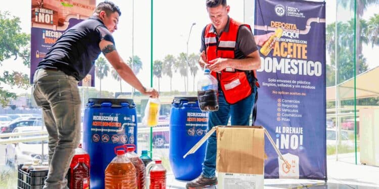 Recolecta AyD 500 litros de aceite doméstico