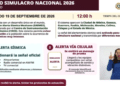 Celulares sonarán por alerta sísmica este sábado