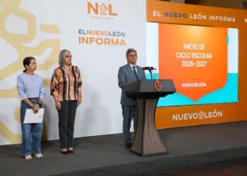 Nuevo León fortalece educación, infraestructura y movilidad escolar