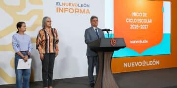 Nuevo León fortalece educación, infraestructura y movilidad escolar