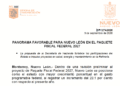 NL recibirá más recursos de la Federación