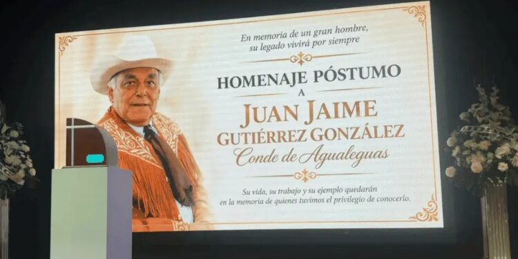 Rinden homenaje al “Conde de Agualeguas”