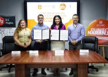 Amplían red de Puntos Naranja con apoyo del sector industrial