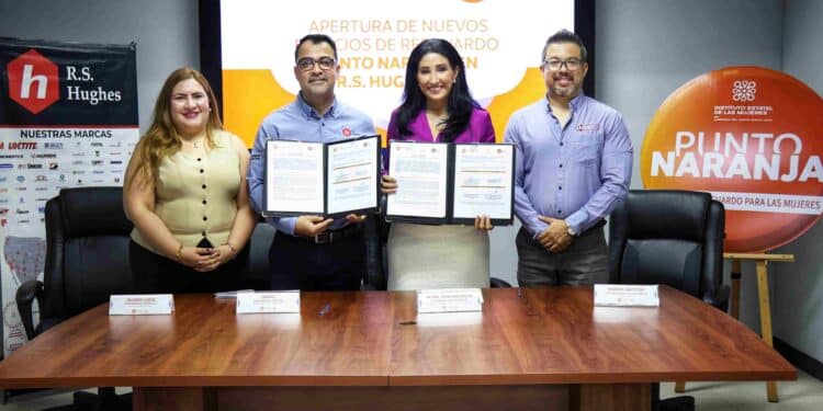 Amplían red de Puntos Naranja con apoyo del sector industrial