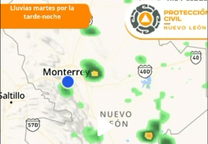 Dejan lluvias afectaciones en postes y árboles.