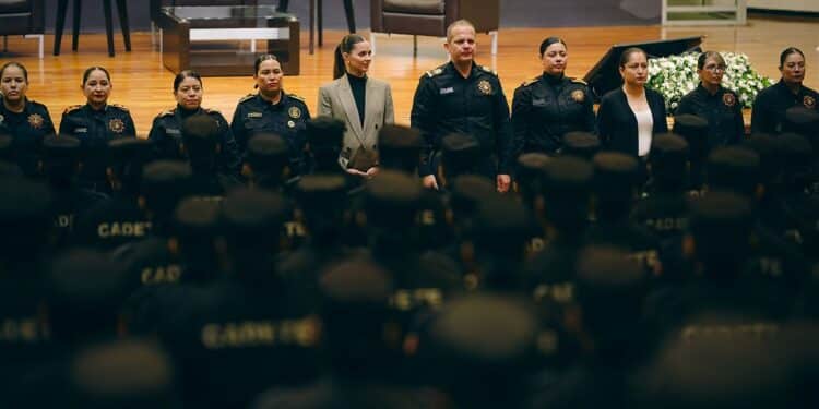 Las mujeres también son la fuerza de la seguridad: Mariana Rodríguez