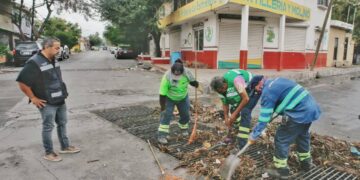 Monterrey intensifica limpieza pluvial