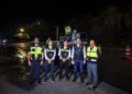 Realizan trabajos en la carretera Nacional