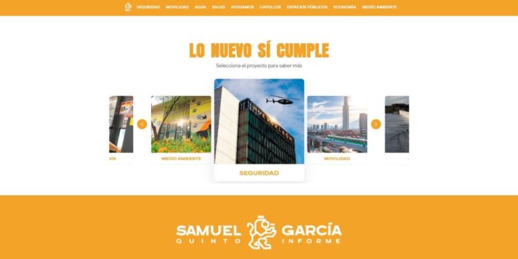 Quinto informe se podrá consultar en línea