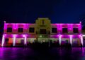 Juárez se ilumina de rosa