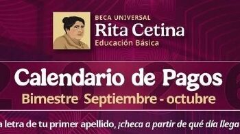Presentan calendario de pago de beca Rita Cetina