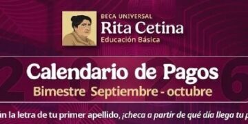 Presentan calendario de pago de beca Rita Cetina