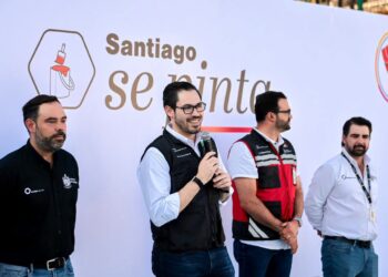 Supervisa Santiago segunda etapa de “Santiago se pinta”