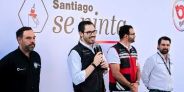 Supervisa Santiago segunda etapa de “Santiago se pinta”