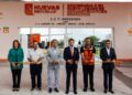 Entregan secundaria y kits escolares en Cadereyta